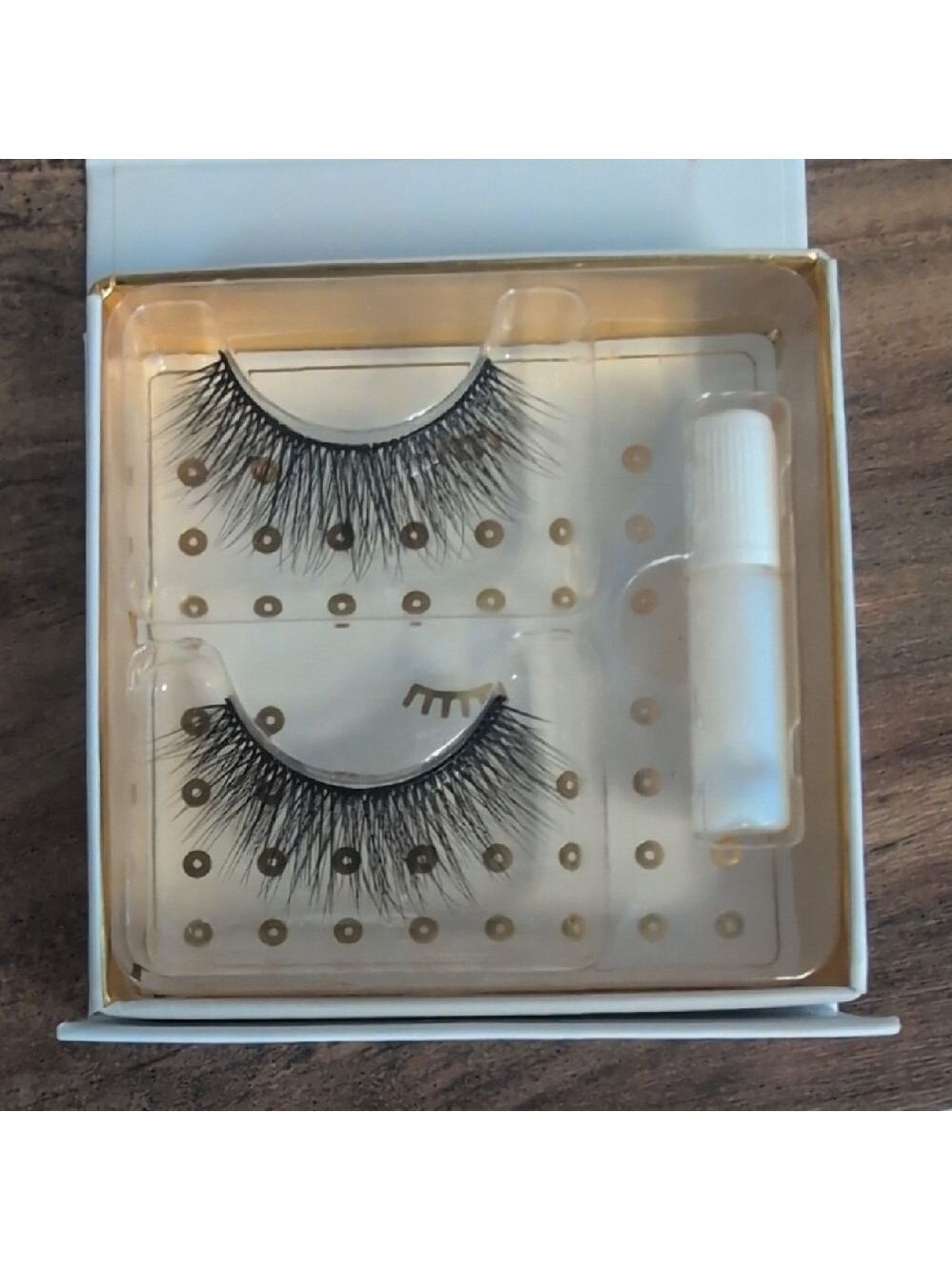Battington Beauty Harlow 3D Silk Lashes with Mini Lash Glue NIB